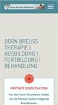 Mobile Screenshot of dorn-breuss-seminare.de
